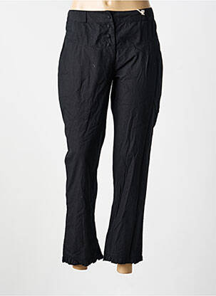 Pantalon 7/8 talie elastică negru RHUM RAISIN femeie