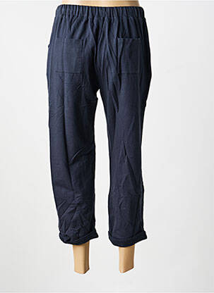 Pantalon 7/8 talie elastică albastru RHUM RAISIN femeie