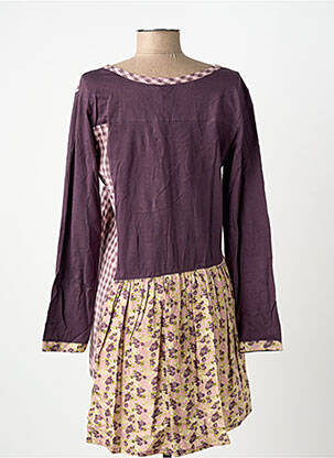 Rochie scurtă mâneci lungi mâneci lungi violet RHUM RAISIN femeie