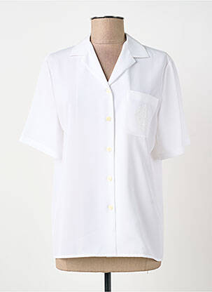 Cămașă mâneci scurte mâneci scurte alb PIER BÉ femme