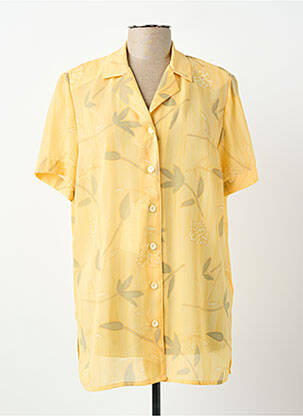 Cămașă mâneci scurte mâneci scurte galben PIER BÉ femme