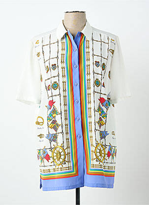 Cămașă mâneci scurte mâneci scurte alb PIER BÉ femme