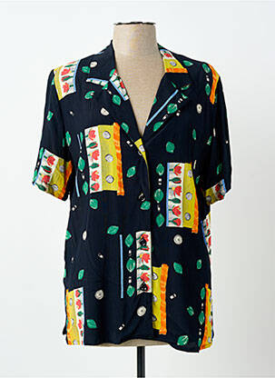 Cămașă mâneci scurte mâneci scurte albastru JEAN GIRARD femme