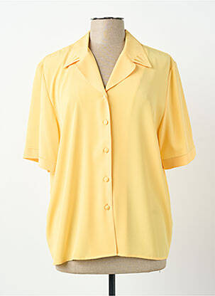 Cămașă mâneci scurte mâneci scurte galben PIER BÉ femme