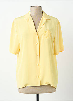 Cămașă mâneci scurte mâneci scurte galben PIER BÉ femme