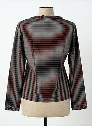 Tricou mâneci lungi mâneci lungi maro CARNET DE BORD femeie