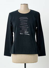 Tricou mâneci lungi mâneci lungi negru PIER BÉ femme