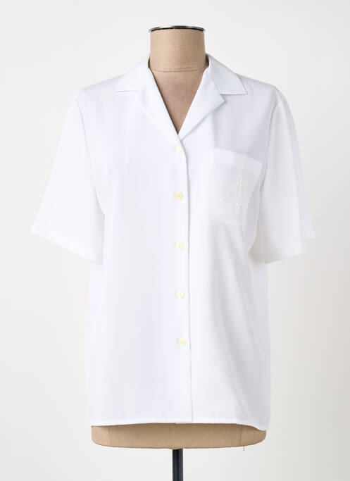 Cămașă mâneci scurte mâneci scurte alb PIER BÉ femme