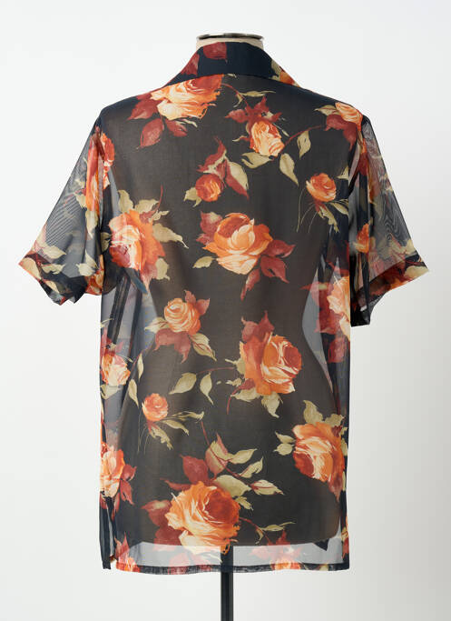 Cămașă mâneci scurte mâneci scurte negru CLAUDE DE SAIVRE femme