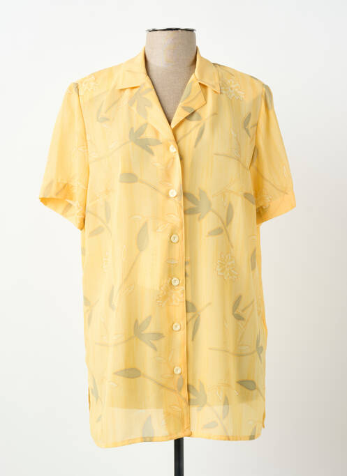 Cămașă mâneci scurte mâneci scurte galben PIER BÉ femme