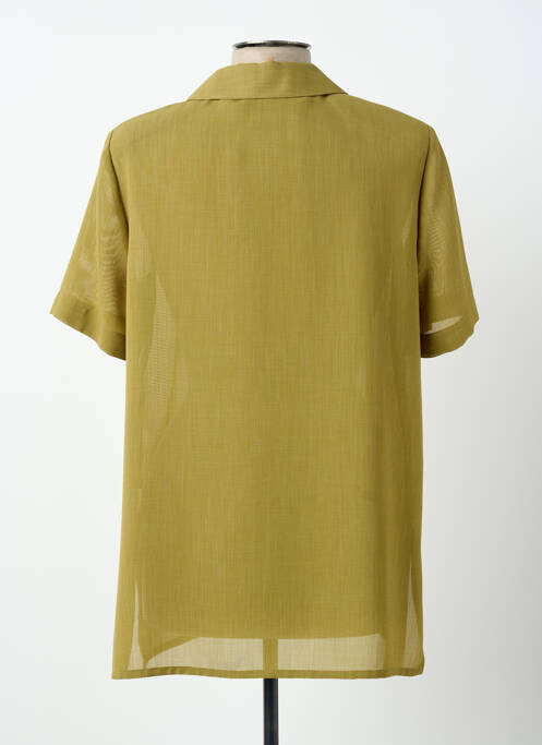 Cămașă mâneci scurte mâneci scurte verde PIER BÉ femme