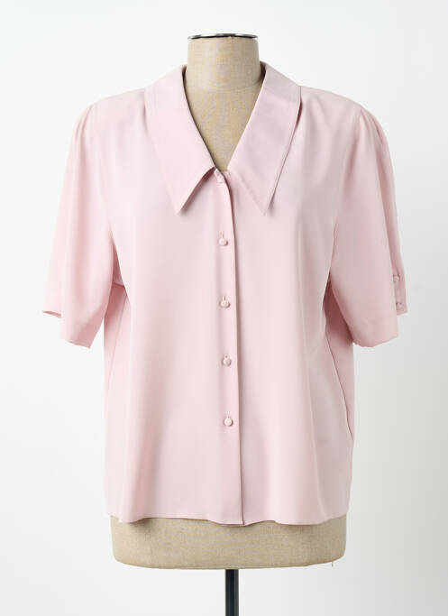 Cămașă mâneci scurte mâneci scurte roz ELLE AIME PARIS femme