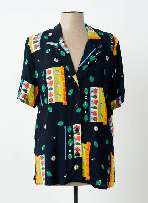 Cămașă mâneci scurte mâneci scurte albastru JEAN GIRARD femme