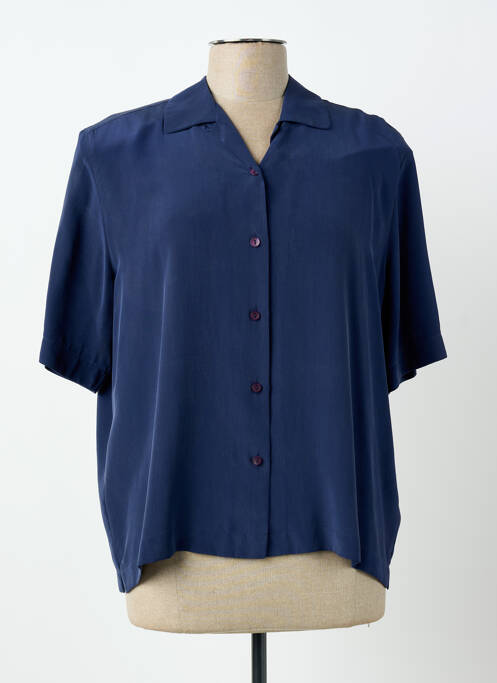 Cămașă mâneci scurte mâneci scurte albastru ALTAVILLA femme