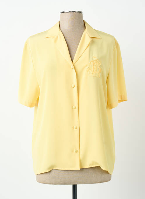 Cămașă mâneci scurte mâneci scurte galben PIER BÉ femme