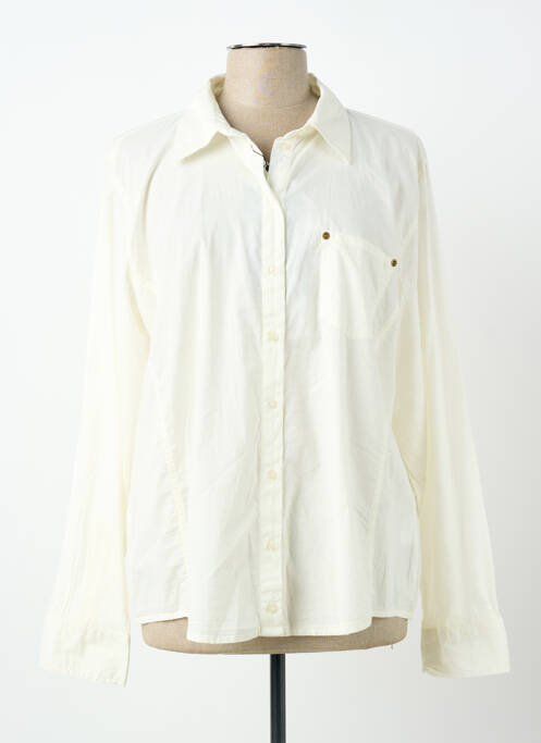 Cămașă croială dreaptă mâneci lungi bej MASSANA femme