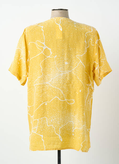 Cămașă mâneci scurte mâneci scurte galben PRUNELLE femme