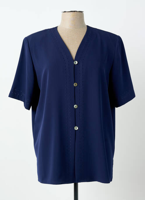 Cămașă mâneci scurte mâneci scurte albastru PRUNELLE femme