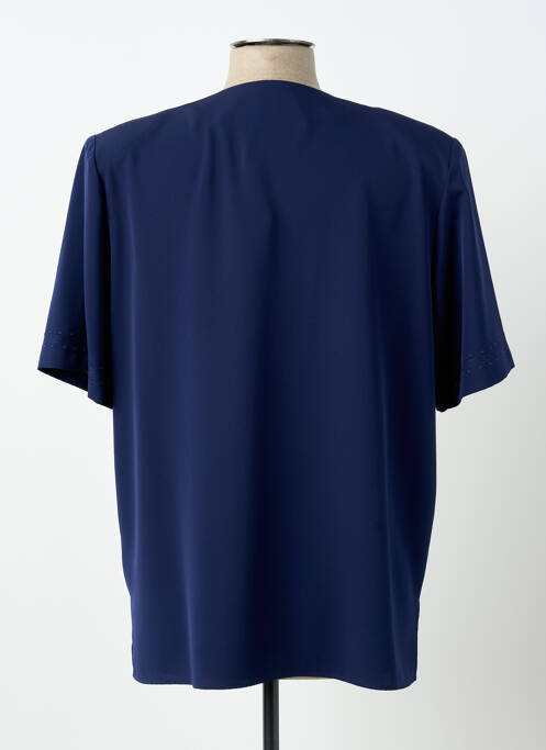 Cămașă mâneci scurte mâneci scurte albastru PRUNELLE femme