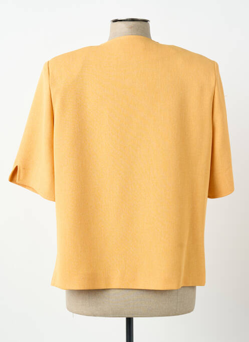 Jachete elegante guler în v portocaliu PIER BÉ femme