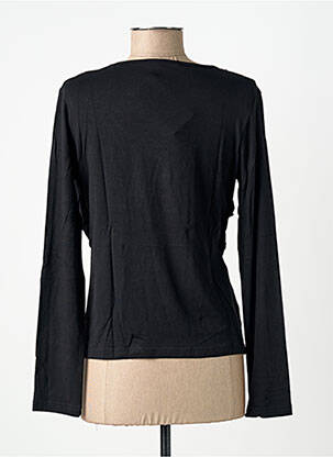 Tricou mâneci lungi mâneci lungi negru MSN femeie