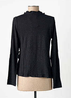 Tricou mâneci lungi mâneci lungi negru MSN femeie