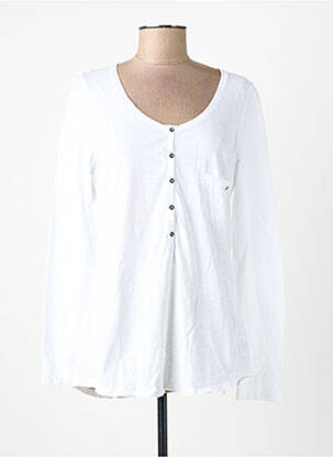 Tricou mâneci lungi mâneci lungi alb YERSE femeie