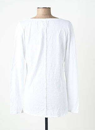 Tricou mâneci lungi mâneci lungi alb YERSE femeie