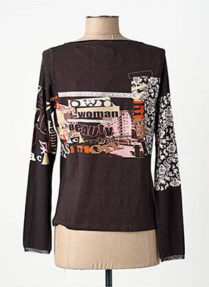 Tricou mâneci lungi mâneci lungi negru MSN femeie