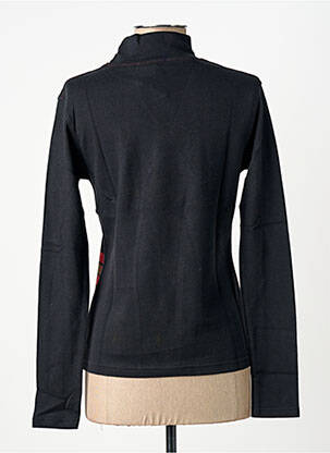 Tricou mâneci lungi mâneci lungi negru CARNET DE BORD femeie
