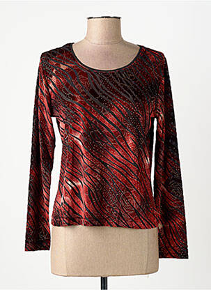 Tricou roșu FINETTE femeie