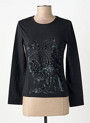 Tricou mâneci lungi mâneci lungi negru MAE MAHE femeie