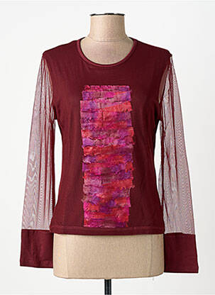 Tricou roșu FINETTE femeie