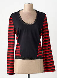 Tricou mâneci lungi mâneci lungi negru BOSCA femeie