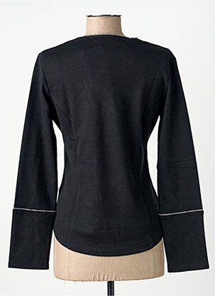 Tricou mâneci lungi mâneci lungi negru CARNET DE BORD femeie