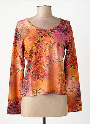 Tricou portocaliu FINETTE femeie