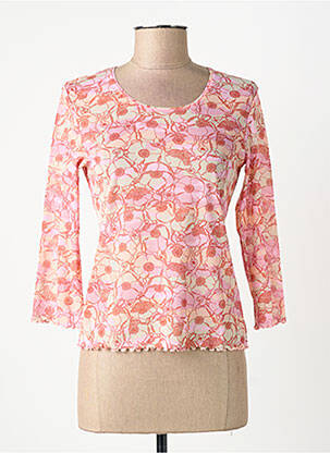 Tricou roz CARNET DE BORD femeie