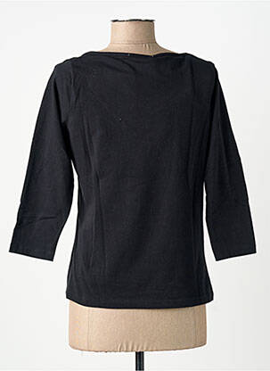 Tricou mâneci 3/4 mâneci 3/4 negru MSN femeie