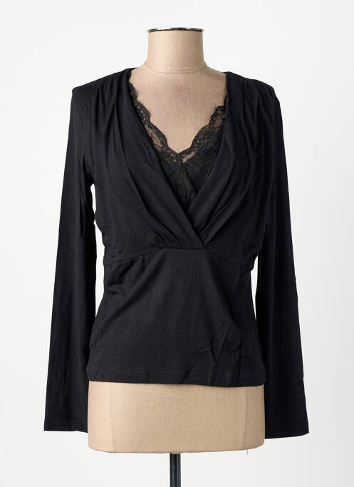 Tricou negru MSN femeie