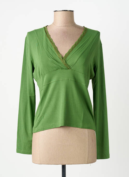 Tricou verde MSN femeie