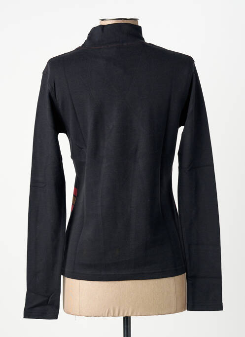 Tricou negru CARNET DE BORD femeie