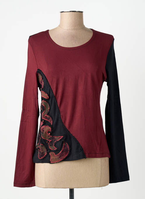 Tricou roșu FINETTE femeie