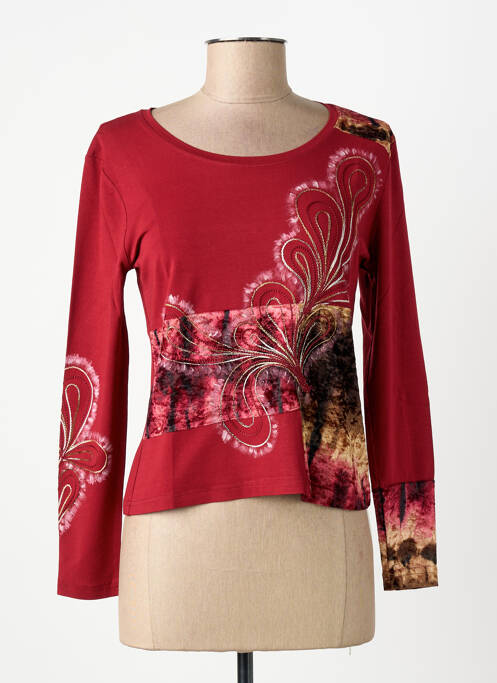 Tricou roșu FINETTE femeie