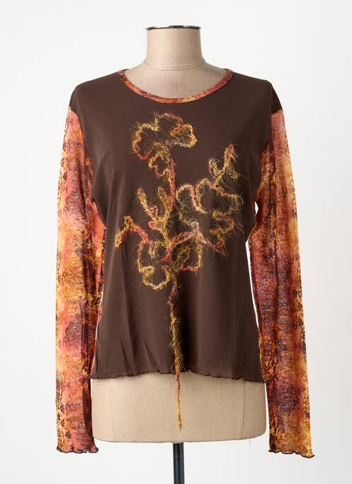 Tricou maro FINETTE femeie