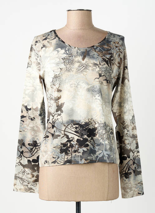 Tricou bej FINETTE femeie