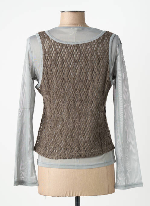 Tricou gri CARNET DE BORD femeie