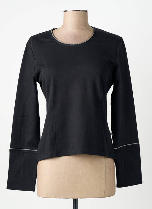 Tricou negru CARNET DE BORD femeie