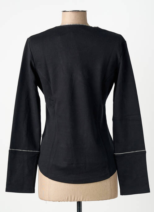 Tricou negru CARNET DE BORD femeie