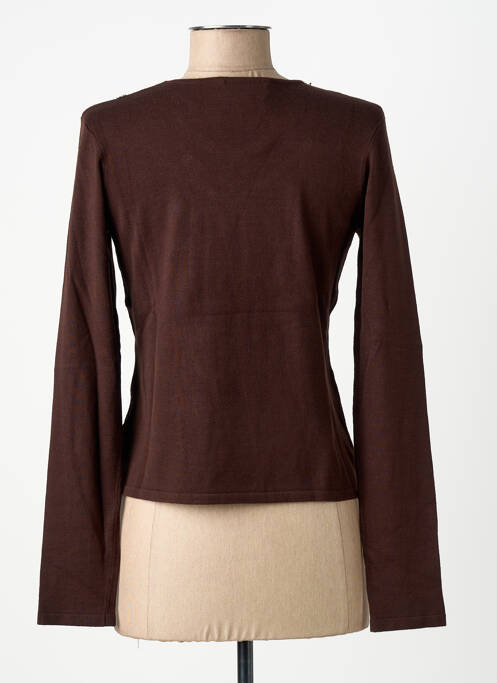 Pulover maro MAE MAHE femeie