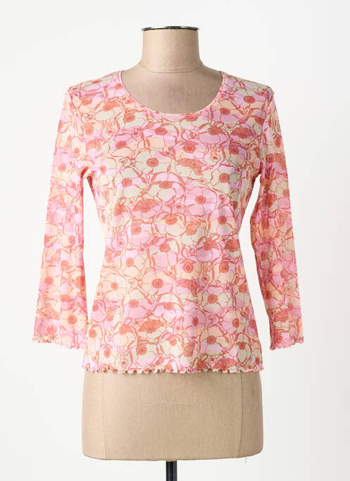 Tricou roz CARNET DE BORD femeie